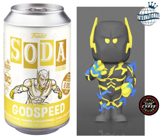 Figurine Funko Soda DC Comics Godspeed (Canette Jaune) [Chase]