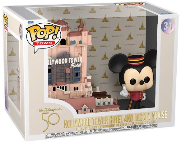 Figurine Funko Pop Walt Disney World 50ème Anniversaire  #31 Mickey The Hollywood Tower Hotel