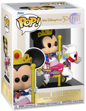 Figurine Funko Pop Walt Disney World 50ème Anniversaire  #1251 Minnie sur manège cheval