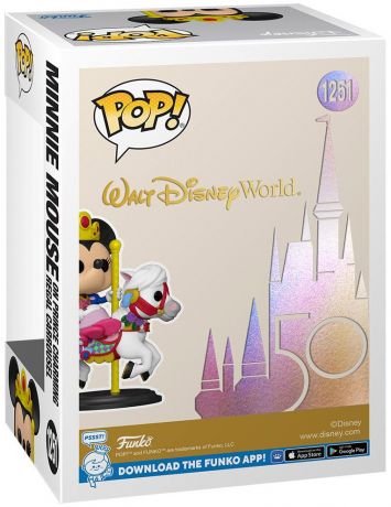 Figurine Funko Pop Walt Disney World 50ème Anniversaire  #1251 Minnie sur manège cheval