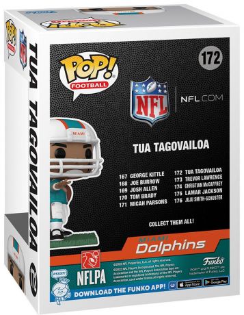 Figurine Funko Pop NFL #172 Tua Tagovailoa