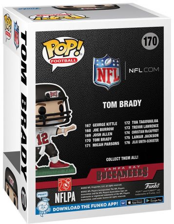 Figurine Funko Pop NFL #170 Tom Brady