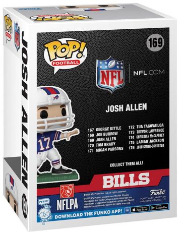 Figurine Funko Pop NFL #169 Josh Allen