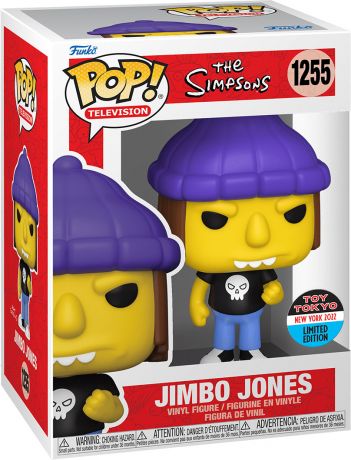 Figurine Funko Pop Les Simpson #1255 Jimbo Jones