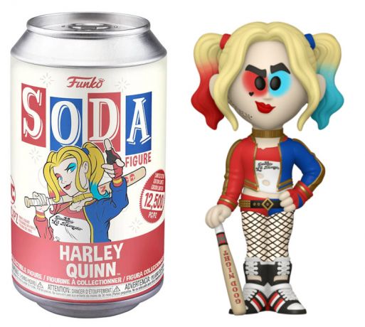 Figurine Funko Soda DC Comics Harley Quinn (Canette Rose)