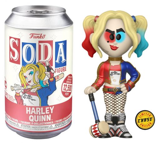 Figurine Funko Soda DC Comics Harley Quinn (Canette Rose) [Chase]