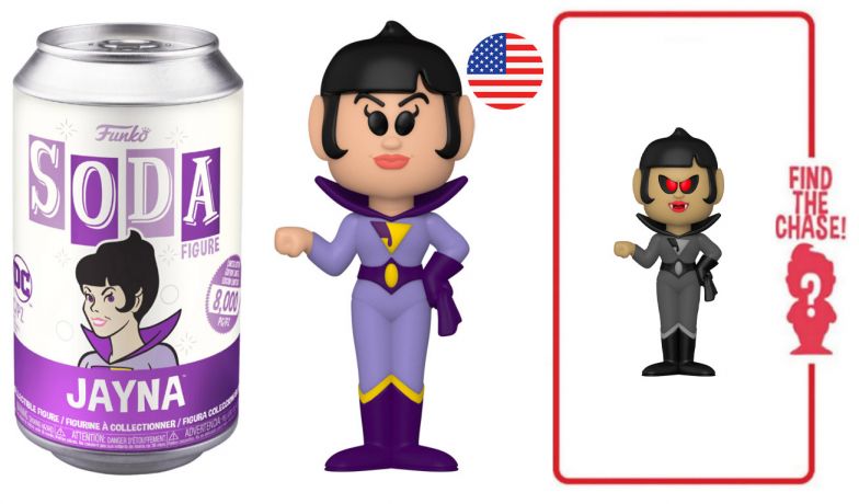 Figurine Funko Soda DC Comics Jayna (Canette Violette)