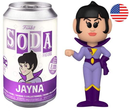 Figurine Funko Soda DC Comics Jayna (Canette Violette)