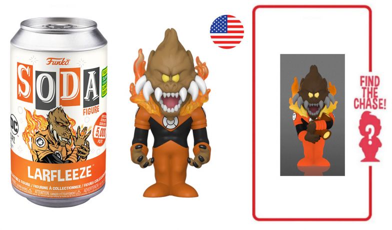 Figurine Funko Soda DC Comics Larfleeze (Canette Orange)