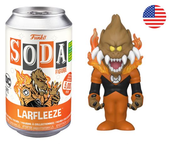 Figurine Funko Soda DC Comics Larfleeze (Canette Orange)