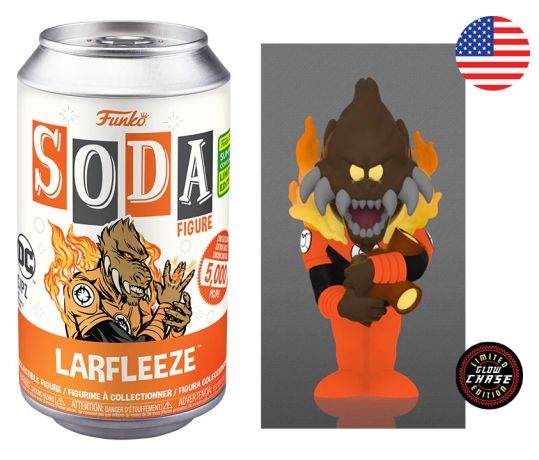 Figurine Funko Soda DC Comics Larfleeze (Canette Orange) [Chase]