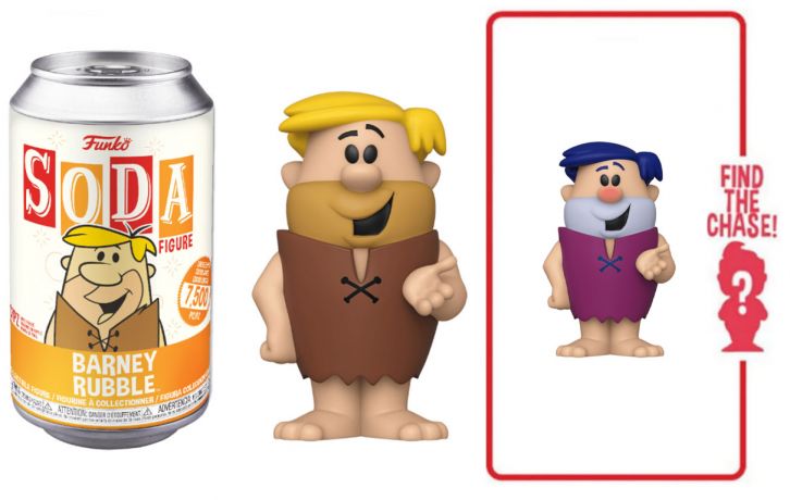 Figurine Funko Soda Hanna-Barbera Barney Rubble (Canette Orange)