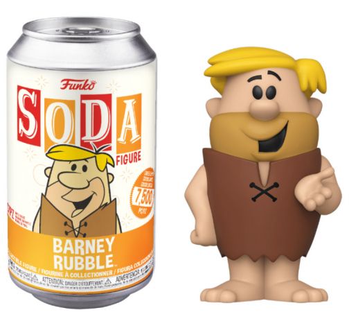 Figurine Funko Soda Hanna-Barbera Barney Rubble (Canette Orange)