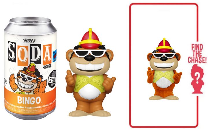 Figurine Funko Soda Hanna-Barbera Bingo (Canette Orange)