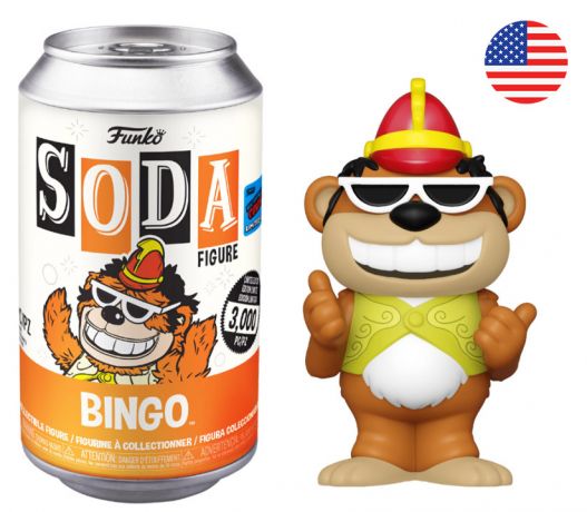 Figurine Funko Soda Hanna-Barbera Bingo (Canette Orange)