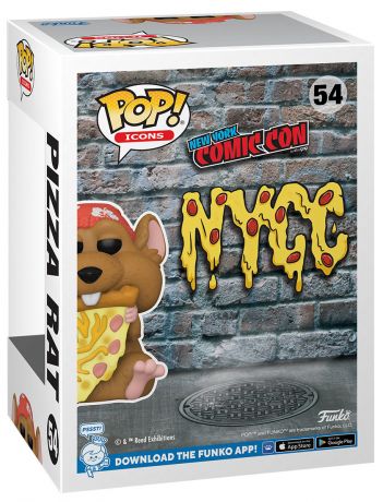 Figurine Funko Pop New York Comic Con #54 Pizza Rat