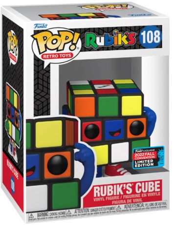 Figurine Funko Pop Icônes de Pub #108 Rubik's Cube