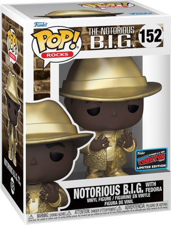 Figurine Pop Notorious B.I.G #152 pas cher : Notorious B.I.G with Fedora