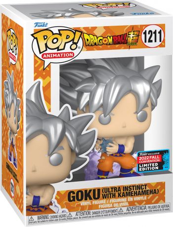 Figurine Funko Pop Dragon Ball Super #1211 Goku (Ultra Instinct avec Kamehameha)