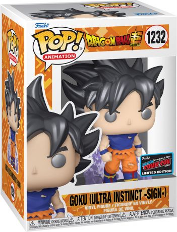 Figurine Funko Pop Dragon Ball Super #1232 Goku (Ultra Instinct -Sign-)