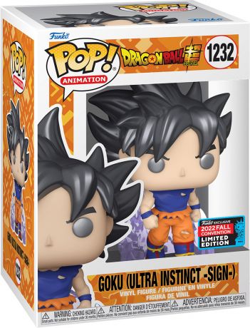 Figurine Funko Pop Dragon Ball Super #1232 Goku (Ultra Instinct -Sign-)