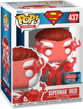 Figurine Funko Pop Superman #437 Superman (Rouge)