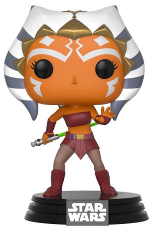 Figurine Funko Pop Star Wars : The Clone Wars #272 Ahsoka - En Action