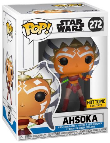 Figurine Funko Pop Star Wars : The Clone Wars #272 Ahsoka - En Action