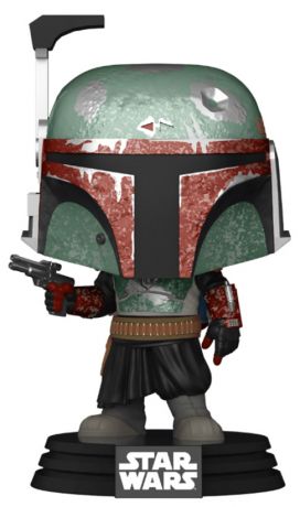 Figurine Funko Pop Star Wars : Le Livre de Boba Fett #462 Boba Fett - T-Shirt