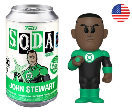 Figurine Funko Soda Green Lantern John Stewart (Canette Verte)