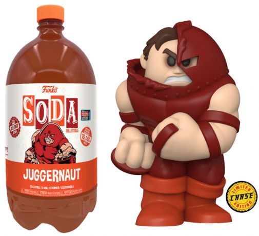 Figurine Funko Soda Marvel Comics Fléau (Bouteille Orange) [Chase]