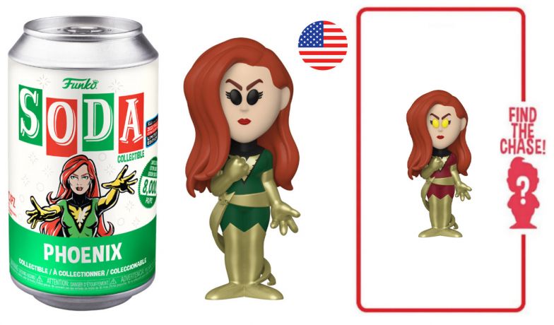 Figurine Funko Soda Marvel Comics Phoenix (Canette Verte)