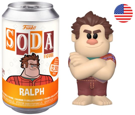 Figurine Funko Soda Les Mondes de Ralph [Disney] Ralph (Canette Orange)