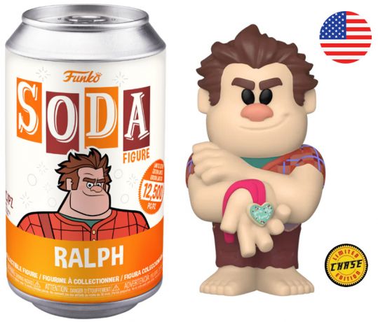 Figurine Funko Soda Les Mondes de Ralph [Disney] Ralph (Canette Orange) [Chase]
