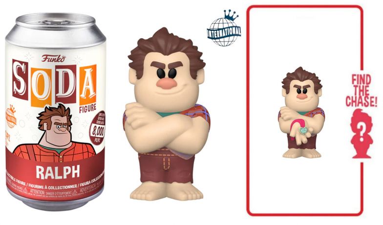 Figurine Funko Soda Les Mondes de Ralph [Disney] Ralph (Canette Rouge)