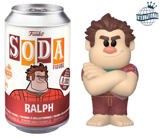 Figurine Funko Soda Les Mondes de Ralph [Disney] Ralph (Canette Rouge)