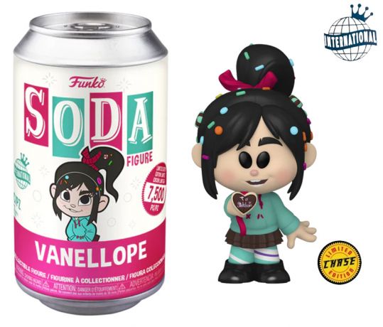 Figurine Funko Soda Les Mondes de Ralph [Disney] Vanellope (Canette Rose) [Chase]