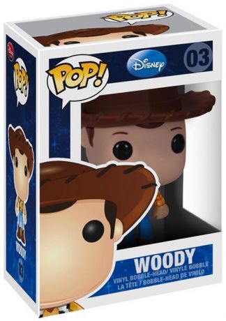 Figurine Funko Pop Disney #03 Woody - Bobble Head