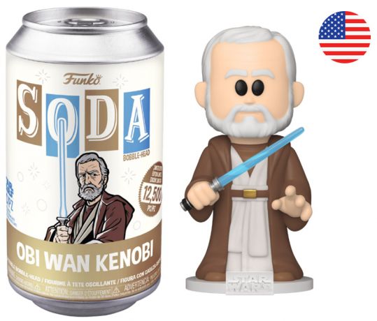 Figurine Funko Soda Star Wars Divers Obi-Wan Kenobi (Canette Marron)