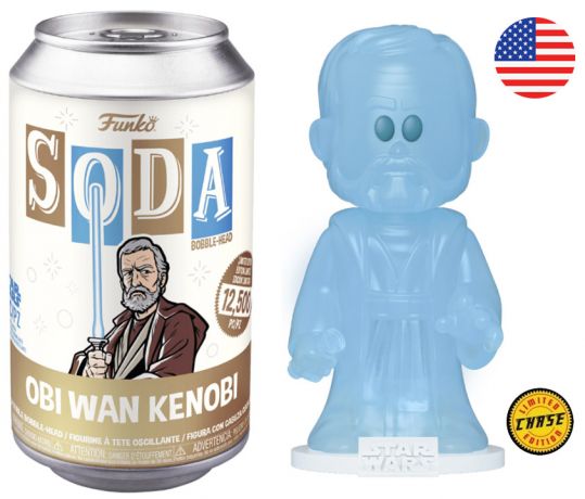 Figurine Funko Soda Star Wars Divers Obi-Wan Kenobi (Canette Marron) [Chase]