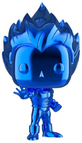 Figurine Funko Pop Dragon Ball #154 Super Saiyan Vegeta - Chromé Bleu (DBZ)