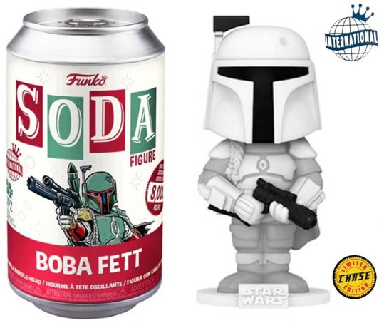 Figurine Funko Soda Star Wars Divers Boba Fett (Canette Rouge) [Chase]