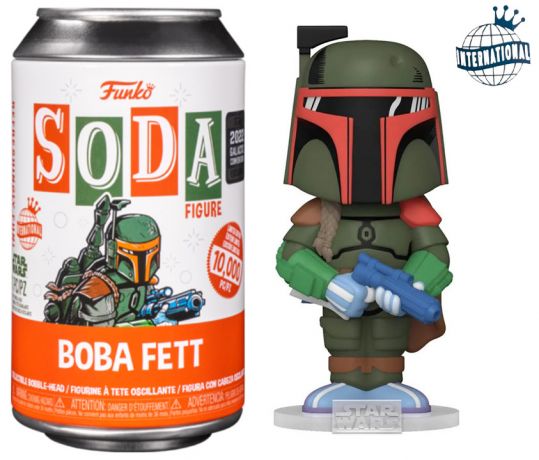 Figurine Funko Soda Star Wars Divers Boba Fett (Canette Orange)