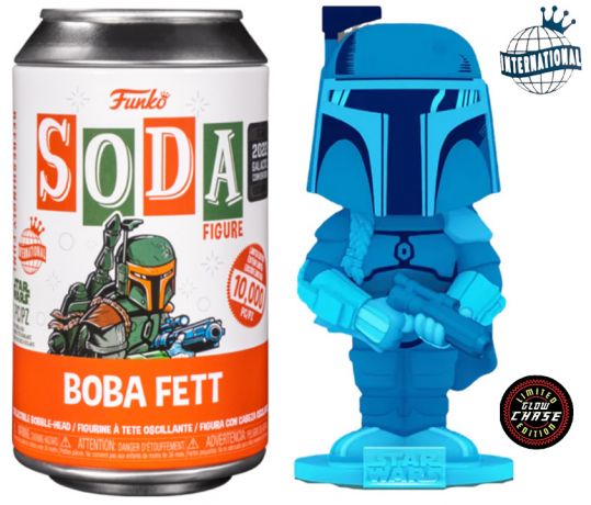 Figurine Funko Soda Star Wars Divers Boba Fett (Canette Orange) [Chase]