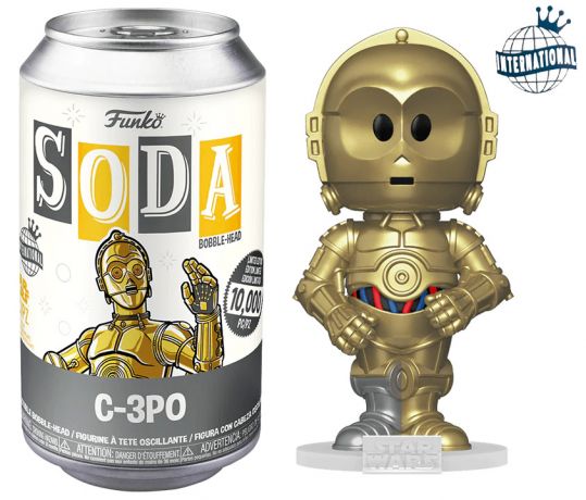 Figurine Funko Soda Star Wars Divers C-3PO (Canette Grise)