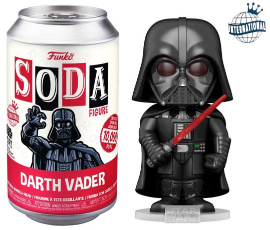 Figurine Funko Soda Star Wars Divers Dark Vador (Canette Rouge)