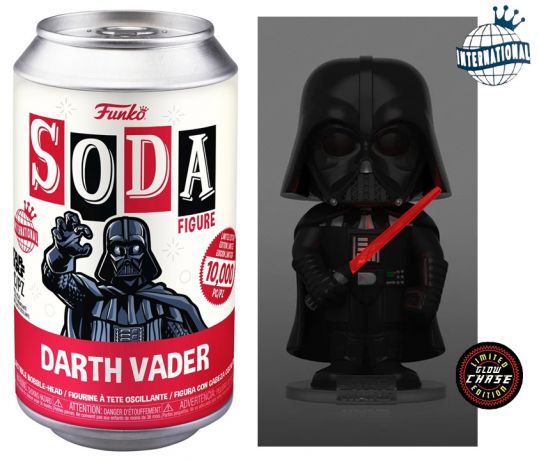 Figurine Funko Soda Star Wars Divers Dark Vador (Canette Rouge) [Chase]