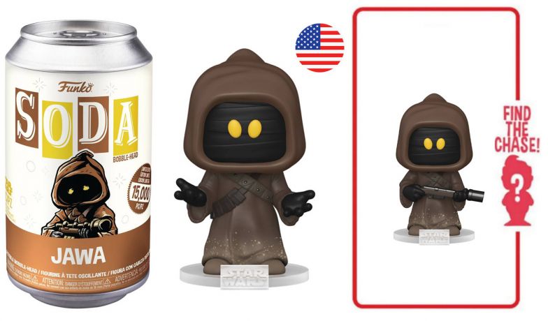 Figurine Funko Soda Star Wars Divers Jawa (Canette Marron)