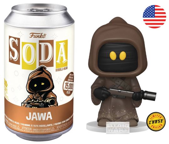 Figurine Funko Soda Star Wars Divers Jawa (Canette Marron) [Chase]
