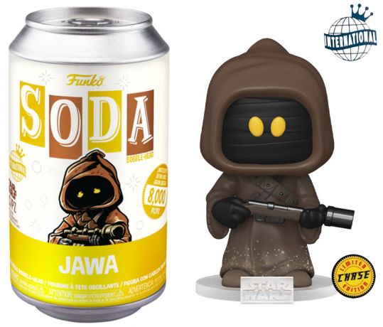 Figurine Funko Soda Star Wars Divers Jawa (Canette Jaune) [Chase]